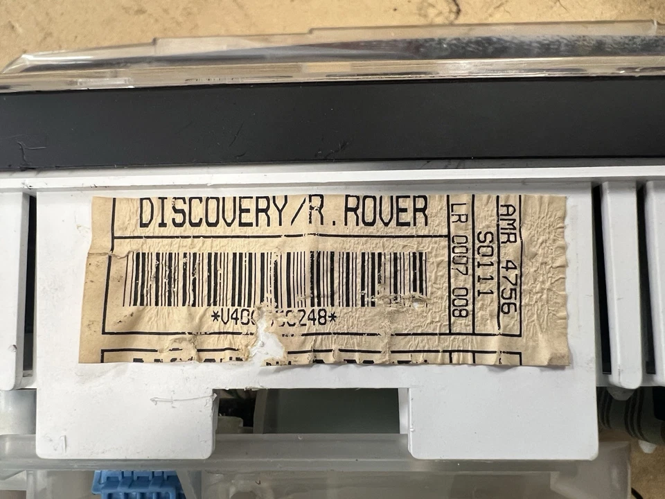 Cuadro de instrumentos/panel de calibre OEM para Land Rover Discovery I 81 k 1994-1999 Foto 3 de 3