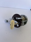 Vintage Penn Peer No. 209 Level Wind Fishing Reel made in USA  Burgandy NICE! — photo 8
