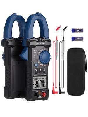ZangenMultimeter AC/DC 600V Digital Zangenmessgerät Stromzange Zangenamperemeter