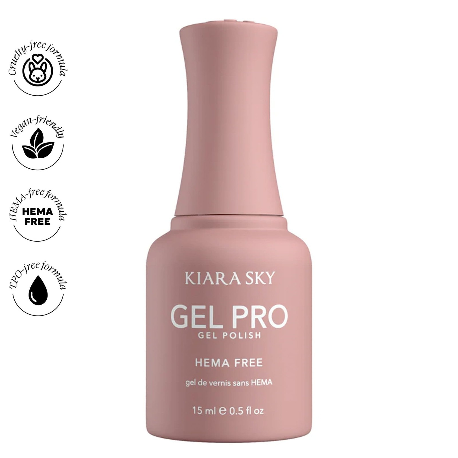 Kiara Sky HEMA & TPO Free Gel-Pro Polish 15ml - Beige Magnet (HFG015)