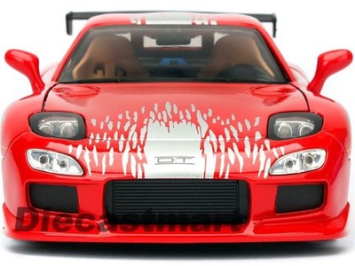JADA 98338 FAST AND FURIOUS DOM'S MAZDA RX-7 1:24 DIECAST MODEL