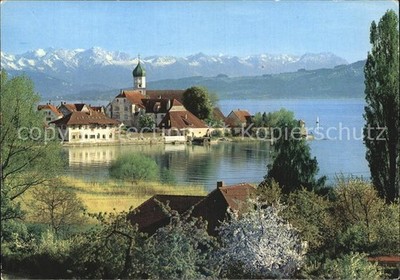 Lake Constance Peninsula Water Castle