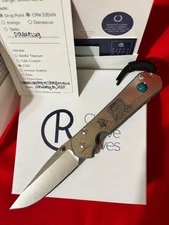 Chris Reeve Knives Large Sebenza - Lunar Landing CGG  / S35VN Blade (2020 Model)