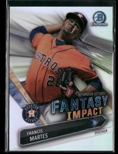 Francis Martes 2016 Bowman Houston Astros #BSI-FM Chrome
