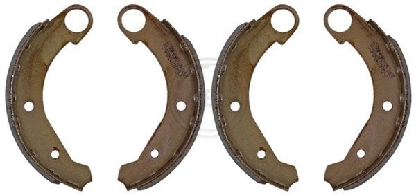 A.B.S. Bremsbackensatz Hinten Passend FüR CitroËN 2 Acadiane AMI Dyane Mehari-image