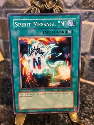 Spirit Message ''N'' DB2-EN023 Common / Short Print Dark Beginning 2 Yu-Gi-Oh LP