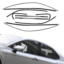 FOR Toyota Camry 18 19 20 21 22 23 24 Car Window Frame Glass Strip Cover Black