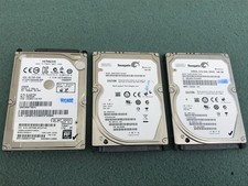(Lot of 3) Mixed Brand 640GB 5400RPM Laptop 2.5" SATA Hard Drive - HD840A