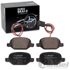 EUROBRAKE BREMSBELÄGE SATZ HINTERACHSE PASSEND FÜR ABARTH 500 500C FIAT 500
