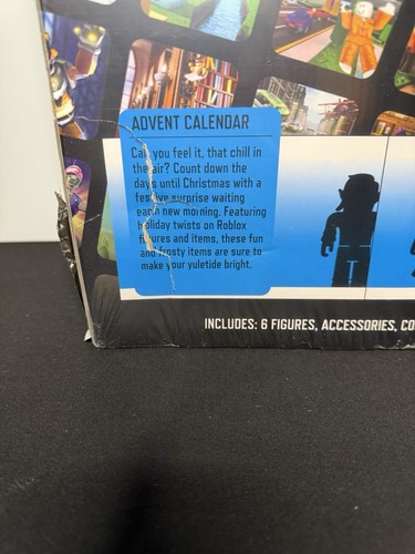 Roblox Jazwares ROBO528 Esclusiva Costruzione 6 Natale Roblox Calendario dell'Avvento Nuovo - Foto 3 di 8