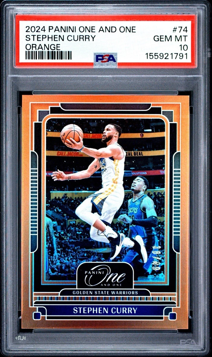 25+ Panini Stephen Curry 10 Graded Basketball Sports Trading Cards