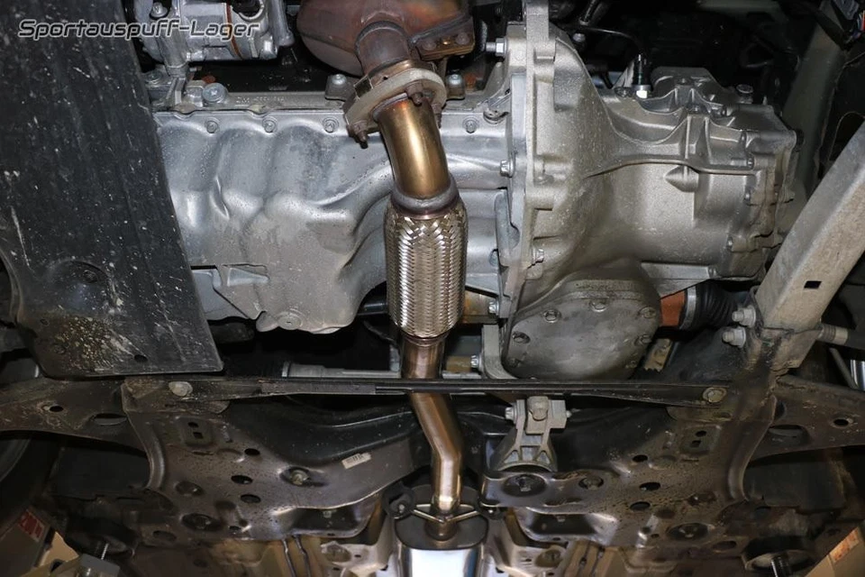 FOX Edelstahl Sport-Vorschalldämpfer Opel Corsa E - Bild 4 von 4