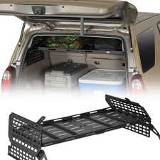 For Toyota 4Runner 2003-2005 Rear Window Molle Panel & Interior Cargo Rack Kit