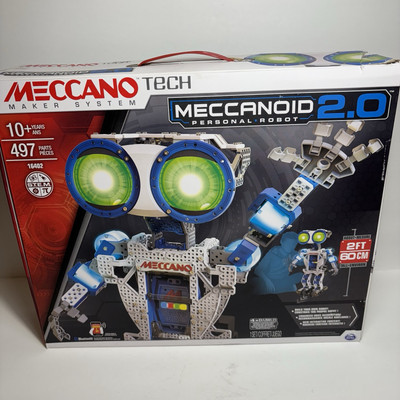 Meccano Meccanoid 2.0 Personal Robot 16402 New Open Box- Smart IOS Android App