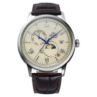 Orient RA-AK0803Y30B Bambino Sun & Moon – Elegante Herrenuhr, 42 Mm Garantie: 3