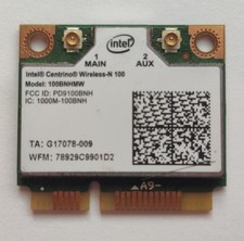Intel Centrino Wireless-N 100 WIRELESS WiFi WLAN Half-Mini Card 100BNHMW
