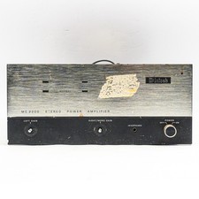 McIntosh MC2200 200-Watt Stereo Solid State Power Amplifier – For Parts / Repair