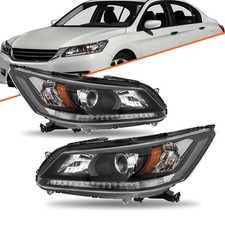 For 2013-2015 Honda Accord Sedan Wo Drl Projector Halogen Headlights Assembly For 2013-2015 Honda Accord Sedan Wo Drl Projector Halogen Headlights Assembly