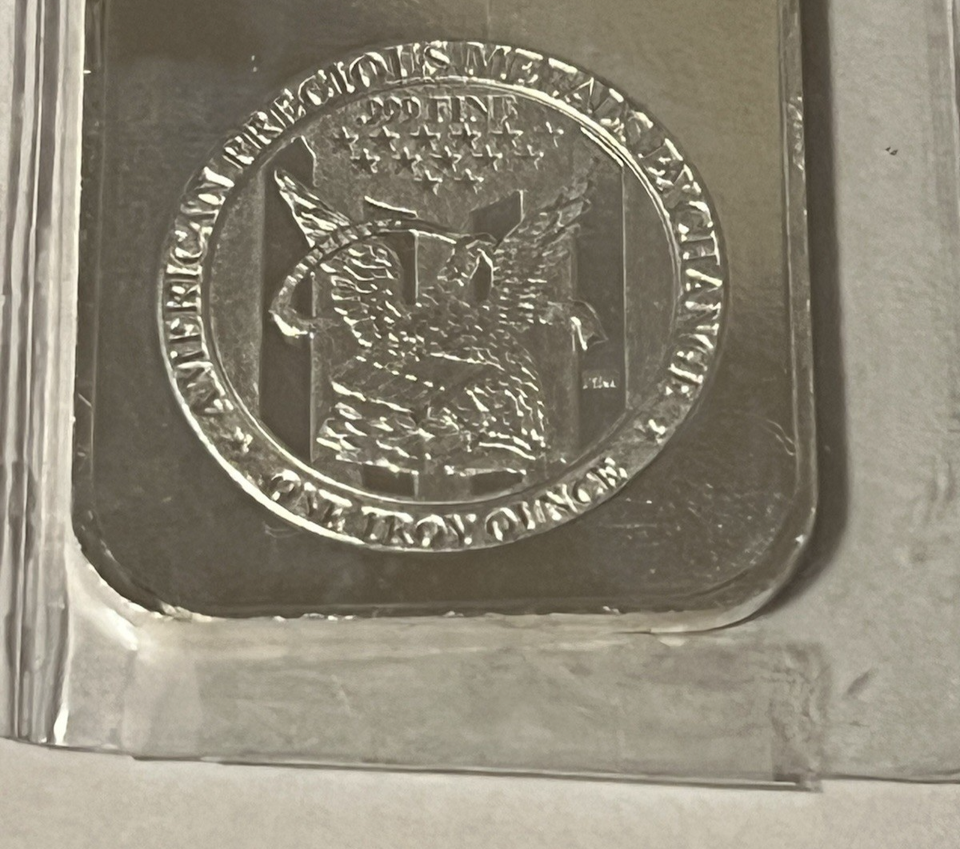 (1) APMEX 1 OZ .999 SILVER BARS, FAST SHIPPING!!!! | eBay