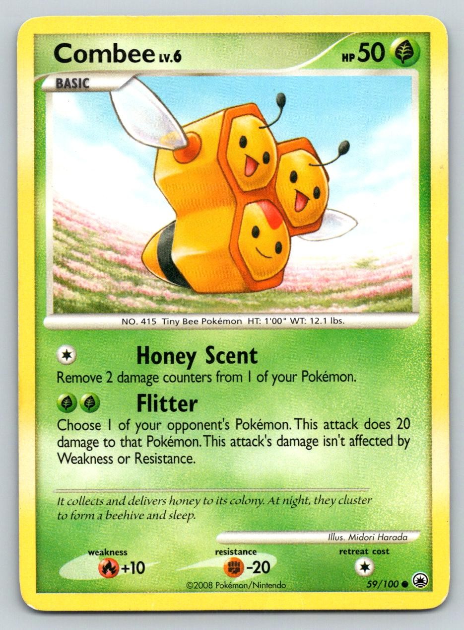 COMBEE 59/100 C MAJESTIC DAWN POKEMON HP HARADA