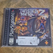 Twisted Metal 2 - Sony PlayStation 1 PS1 1996 NTSC-U/C Multiplayer T-Teen