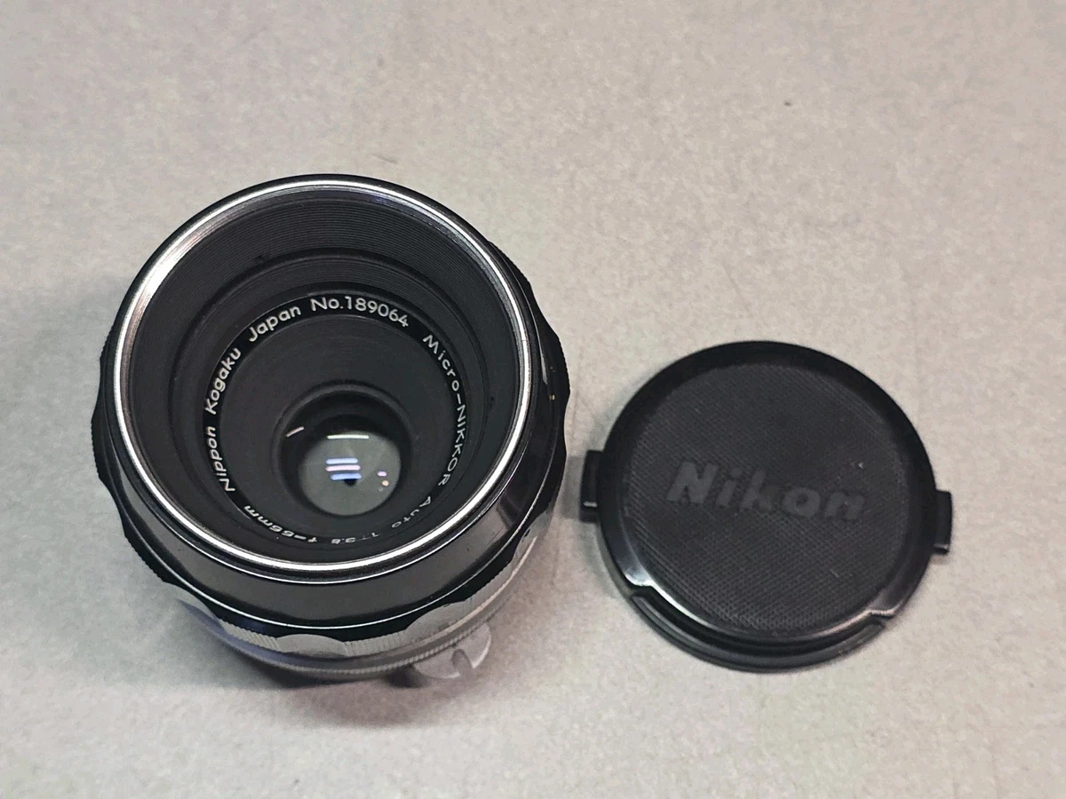 Nikon Micro NIKKOR f/3.5 Camera Lenses 55mm Focal for sale | eBay