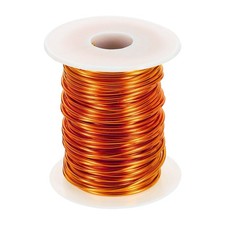 12 Gauge Aluminum Craft Wire 2.0mm 98.5ft Bendable Metal Wire, Orange