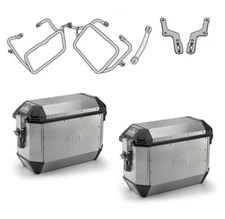 ALA36APACK2 + PLO6710MK 2 SUITCASE TREKKER ALASKA 36 + FRAME APRILIA TUAREG 2021