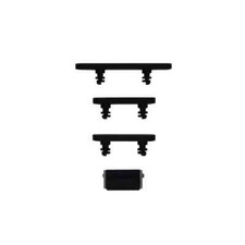 For Apple iPhone 12 / 12 Mini Replacement Replacement Button Set (Black) UK