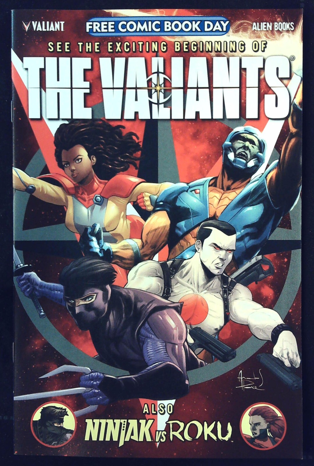 FCBD (2024) THE VALIANTS - New Bagged