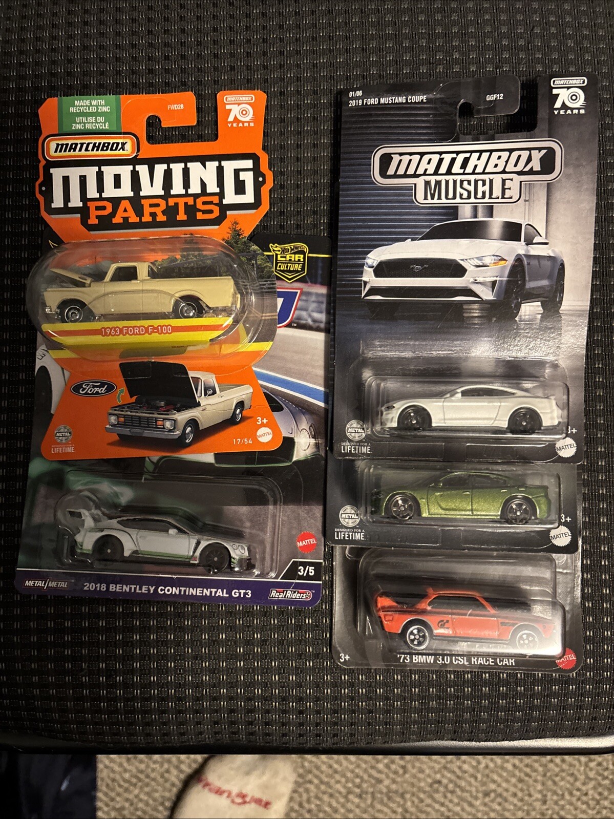 5 Random Set Cars. Hot Wheels & Matchbox  For $20. Free shipping. Race day Bentl