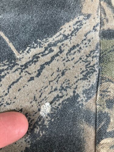 Vintage Mossy Oak Bib Overall Mens Brown Camouflage Hunting Realtree Insulated - Picture 17 of 22