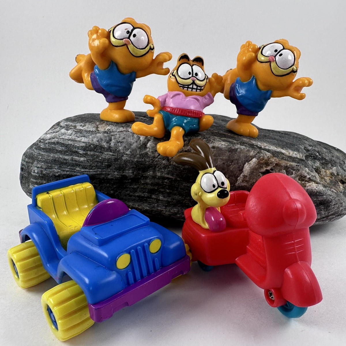 Garfield Figures Vintage 1980's Lot Of 5 | eBay