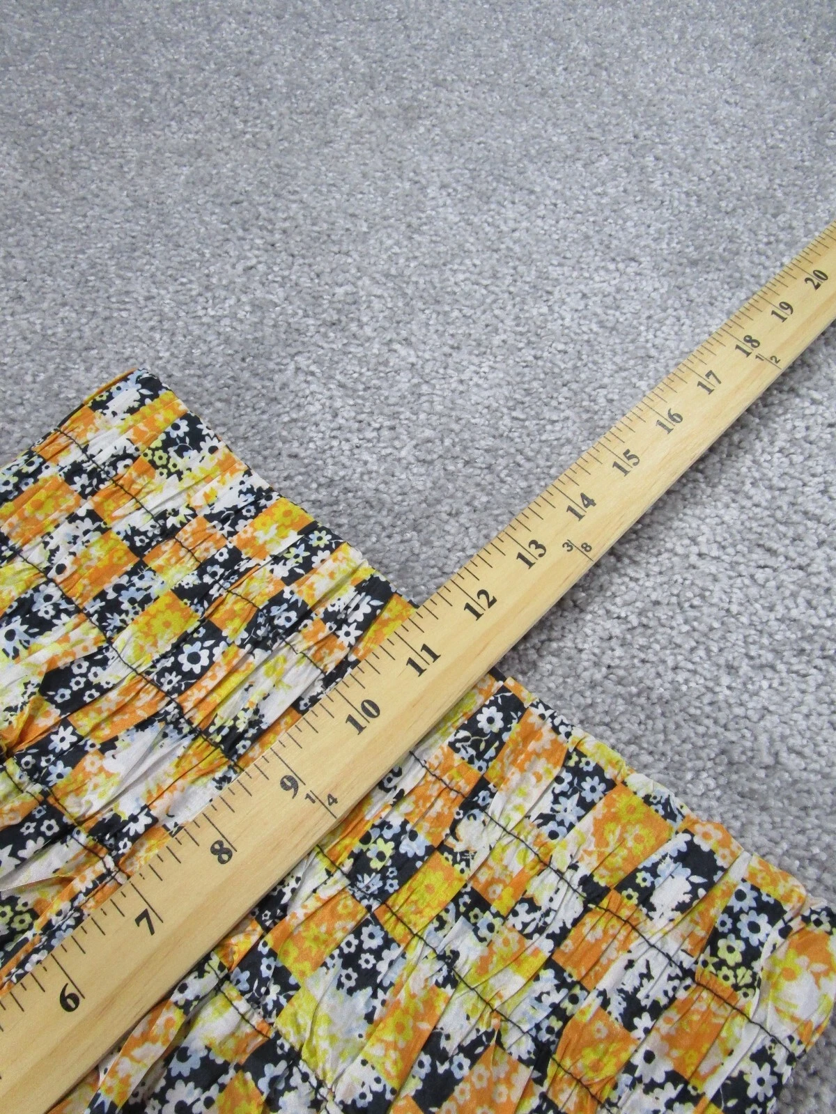 free-people-movement floral checks liner running shorts