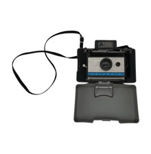 Vintage Polaroid Automatic 210 Land Camera W/ Strap  Hard Case