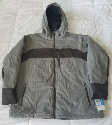 MEN'S COLUMBIA THERMAL COIL WINTERSWEPT GRAY/Black