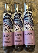 3 Bath  Body Works BUTTERFLY Fine Fragrance Mist Spray 8oz NEW