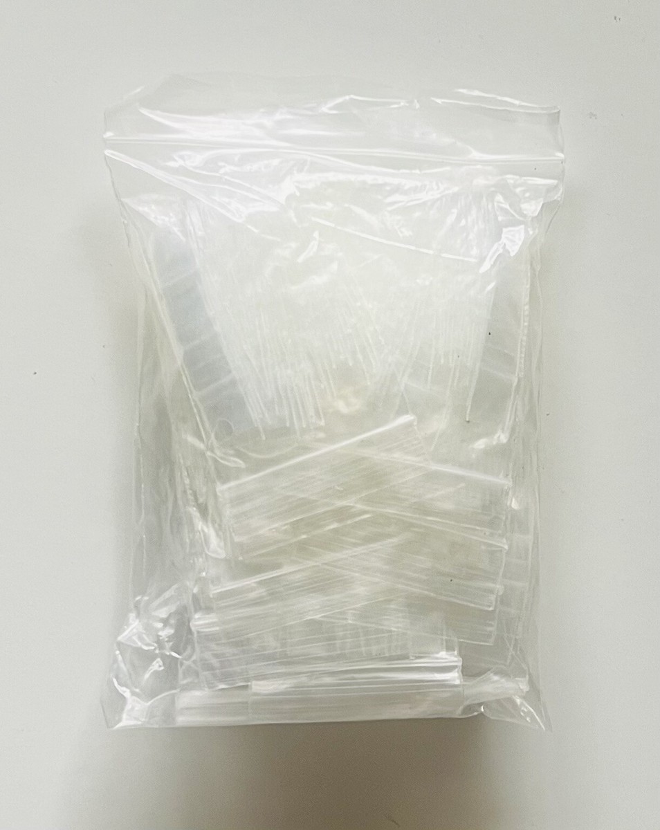 1000 PC Bags Clear Color Ziplock Baggies (0.5&quot; X 0.5&quot; )Mini 