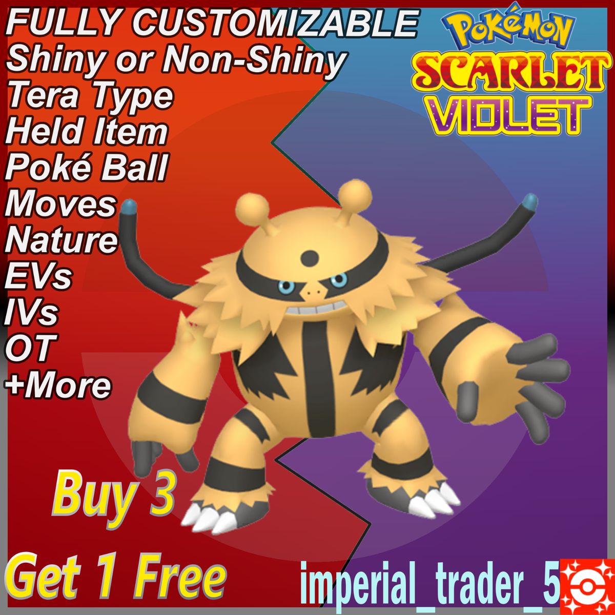 electivire pokemon card Electivire 059/192 - RCL main image 0