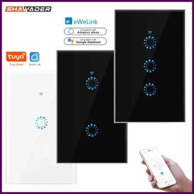 WIFI Smart Light Wall Switch Tuya/Ewelink Touch APP Control By Alexa Googl Home