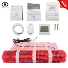 15Sqft Electric Radiant Floor Heat Heating System 120V 1.5Amp 180W 12 Watts/Sqft
