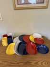 Vintage 15 piece ~ EPICURE ~ Plastic Dinner Ware ~ Mugs, Plates & Bowls