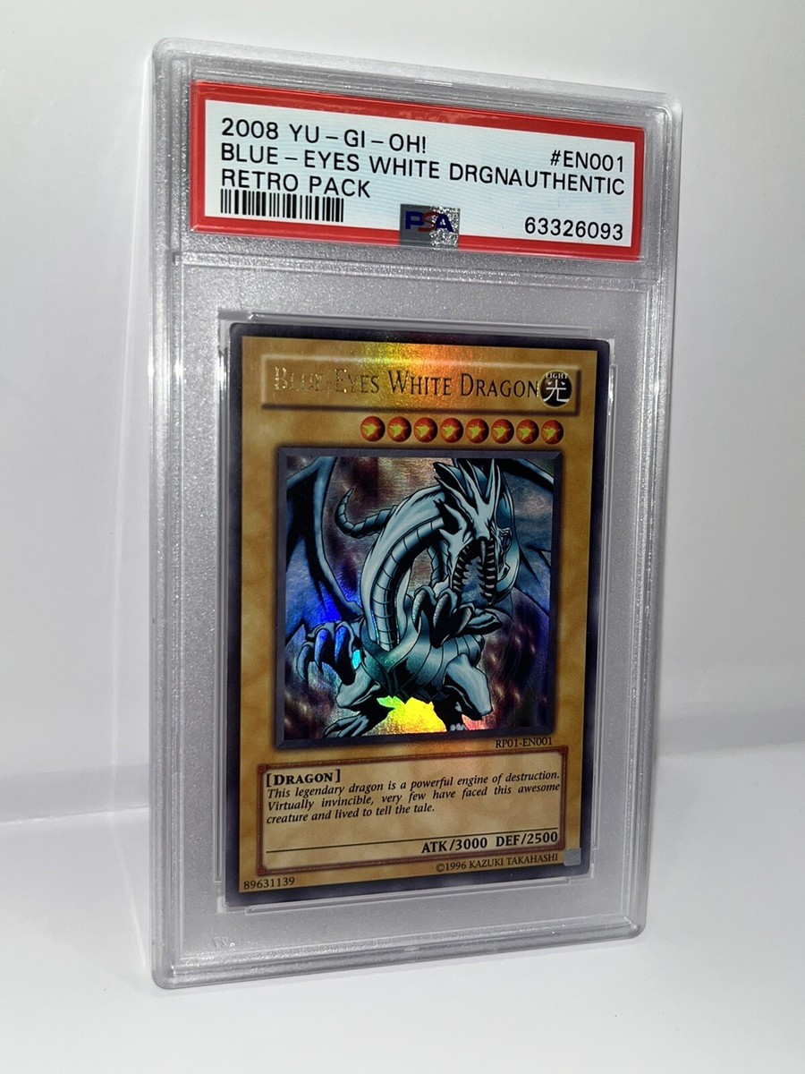 PSA Blue-Eyes White Dragon Retro Pack 2008 RP01 Yugioh Heavy