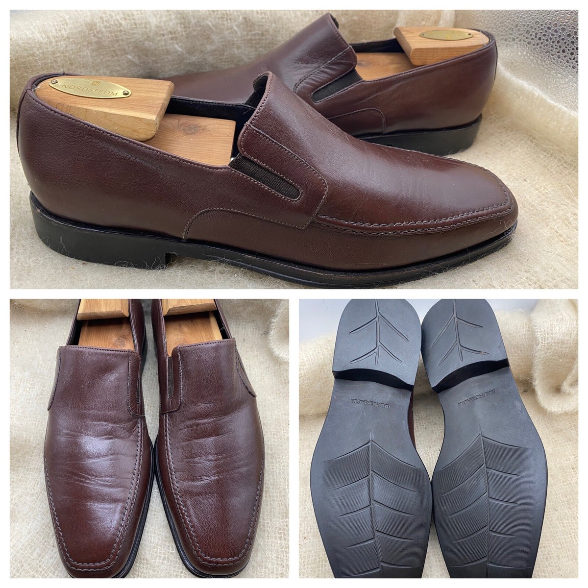 Bruno Magli Men’s Raging Dark Brown Dress Shoes size 10 Raging Slip-on Loafer – Bruno Magli main image 4