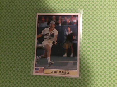 PANINI TENNIS ATP TOUR 1992 STAR PLAYER JOHN