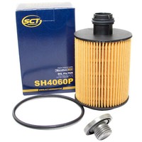 ÖLfilter SH4060P + ÖLablassschraube FüR Citroen Nemo Fiat Panda Ford Ka Suzuki