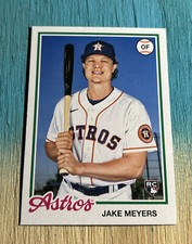 2022 Jake Meyers Topps Archives RC Rookie Card Houston Astros #184