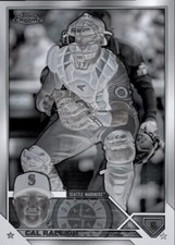 [DIGITAL] Topps Bunt - Cal Raleigh - Topps Chrome 23 S1 - Black White Base