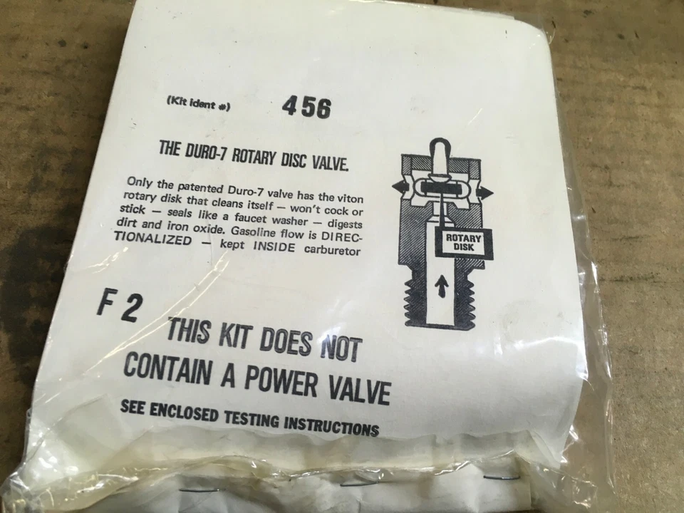 Kit de reparación de carburador Jet 3456 nuevo Foto 3 de 4