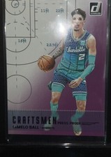LaMelo Ball Craftsmen PURPLE PRESS PROOF 2022-23 Donruss Basketball
